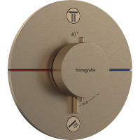 SHOWER SELECT COMFORT S термостат для 2х потребителей, СМ, цвет шлифованная бронза
