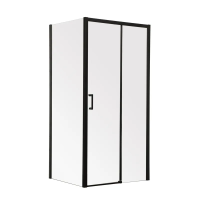 Душевая кабина без поддона Mixxus Premium DIVERSE SC03-100x80x195-TR Black прозрачное стекло 6мм (MI6866)