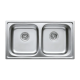 Кухонная мойка Haiba 78x43 (decor) + крючок для полотенца (комплект HB0564 + HB0450)