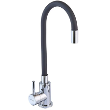 Смеситель для кухни Mixxus SUS-011 Chrome Refl.Black (нерж. сталь) (MI6223)